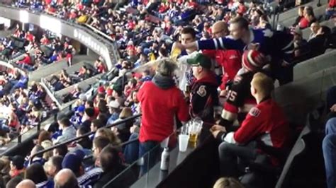 Brawl Between Leafs Fans Senators Fans Caught On Video Ctv News