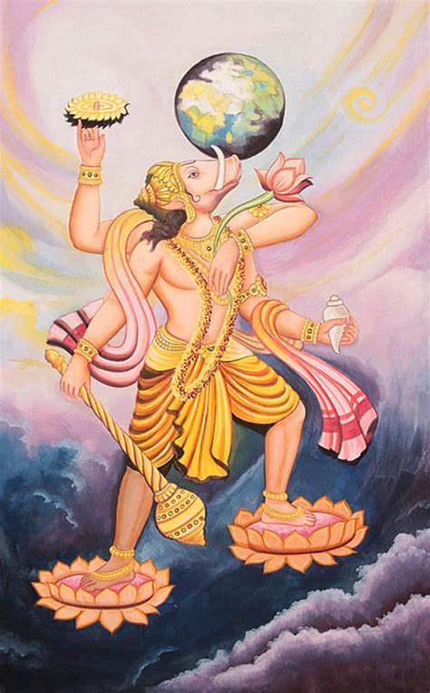 Varaha Avatar 3rd Vishnu Avatar God U Love