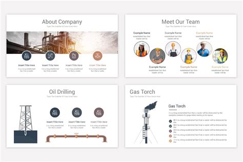 Oil And Gas Powerpoint Template Free Download Nulivo Market