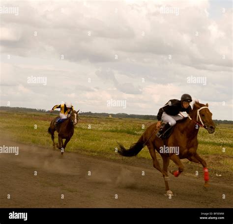 Jockey Jockeys Rider Riders Dirt Race Track Hi Res Stock Photography