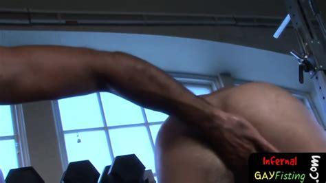 Gym Jock Spreads His Ass Wide For Fist Eporner