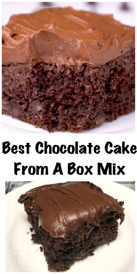Best Box Mix Chocolate Cake Video Chocolate Cake Mix Recipes
