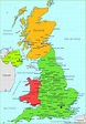 Image result for reino unido mapa Cardiff, Belfast, Leeds, Sheffield ...
