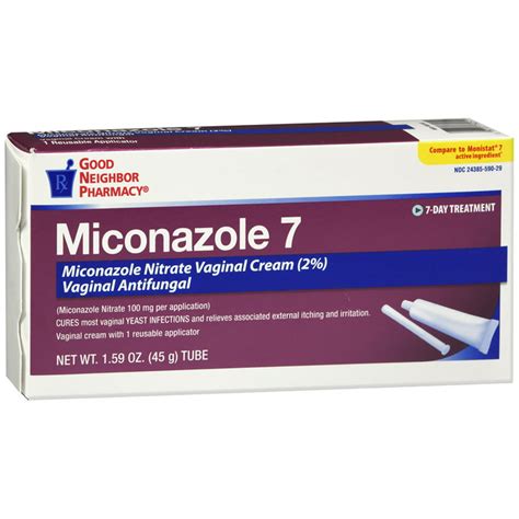 Gnp Miconazole 7 Vaginal Cream 159 Oz