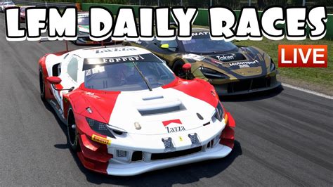 Live Lfm Daily Races On Assetto Corsa Competizione In The Ferrari