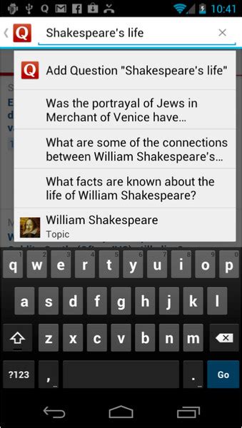 Quora For Android Beats Ios At Providing Answers On The Go The Verge