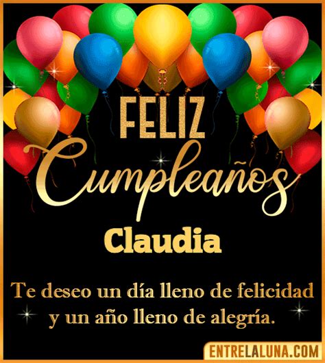  De Cumpleaños Para Claudia 🎂