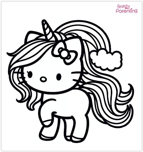 Free Hello Kitty Coloring Pages Printable Unleash Your Inner Artist