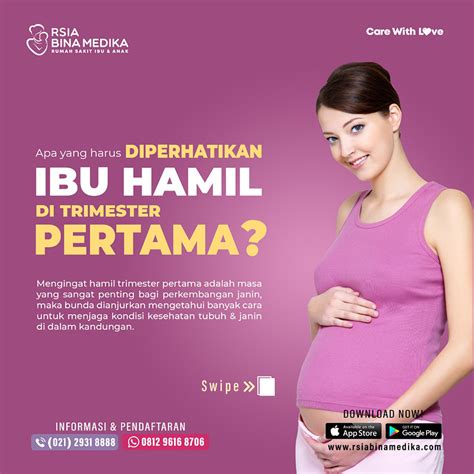 Ibu hamil biasanya baru menyadari dirinya hamil saat masuk bulan kedua. Apa yang harus diperhatikan ibu hamil di Trimester Pertama ...