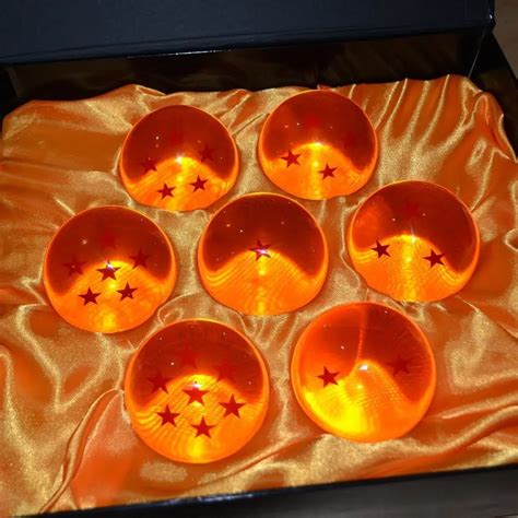 Large Acrylic Dragonball Replica Ball Set Of 7 Large76mm In Mens