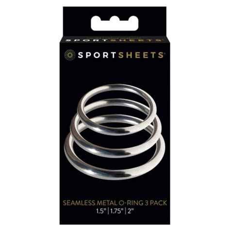 seamless metal o rings sportsheets tabu adult boutique