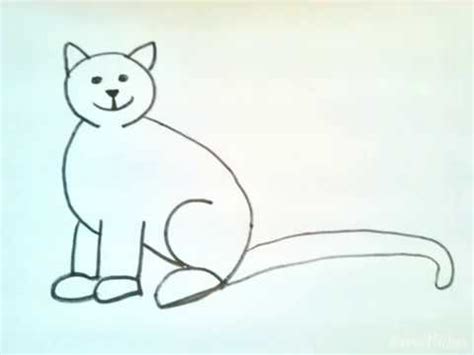 Katzen malen leicht gemacht ideen fur kinder und anfanger. Malen für Kinder : Katze - YouTube