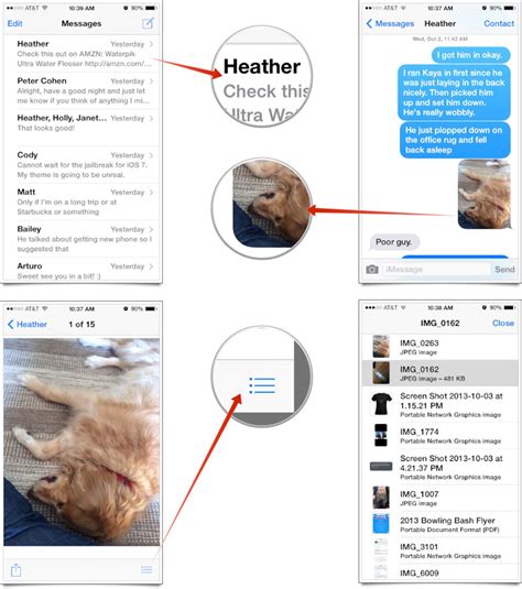 How To Quickly View All Images In An Imessage Or Text Thread On Iphone