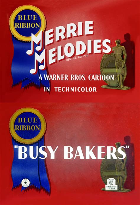 Busy Bakers (1940)