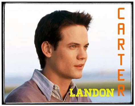 Landon Carter Of A Walk To Remember By Nicholas Sparks Shane West Walk To Remember Mandy
