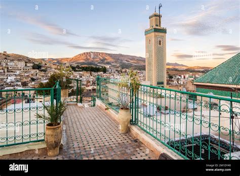 Famous Al Qarawiyyin Mosque And University In Heart Of Historic