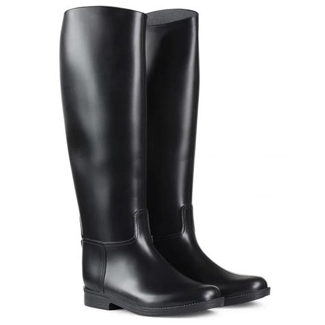 Horze Chester Rubber Tall Dress Boots Dover Saddlery