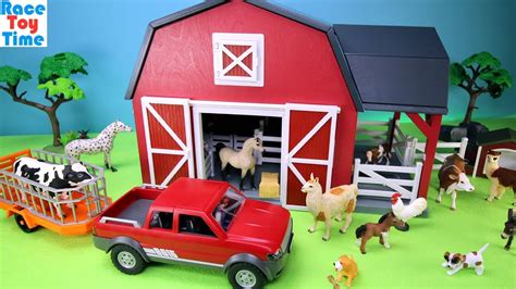 Farm Barn Terra Playset With Fun Animals Toys For Kids Viyoutube