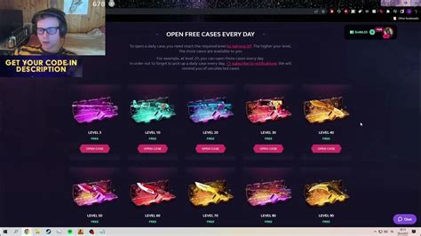 How To Open Free Daily Case Skin Club Guide Promocode 2023
