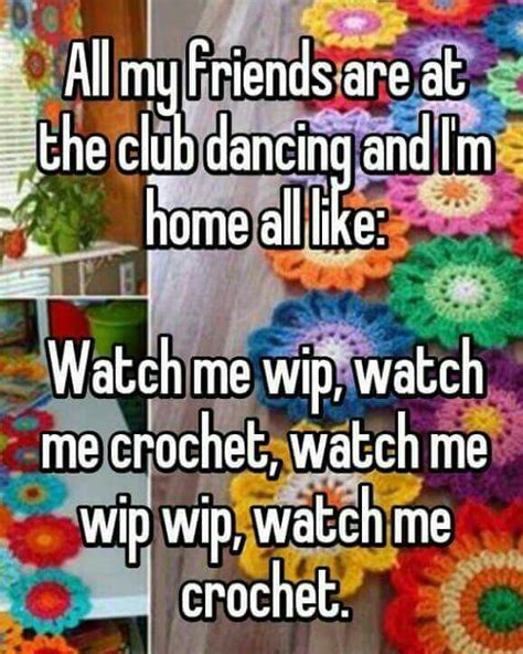 Crochet Humor Funny Crochet Club Dancing Understanding Dance Teaching Hooker Sewing Dancing
