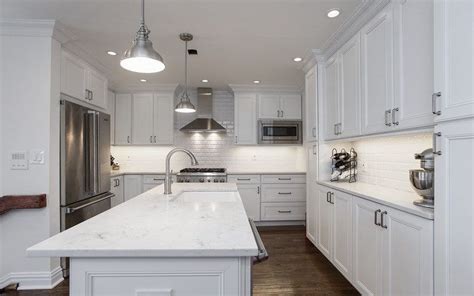 White Marble Worktop In 2020 Kitchen Decor Updated Kitchen Modern