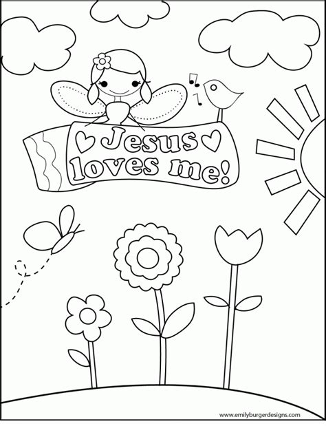So, if you like to have the awesome graphics related to (seven ways on how to get the most from this jesus coloring pages for kids | jesus coloring pages for kids), simply click save button to store these graphics to your pc. Jesus Loves Me Coloring Pages - Coloring Home