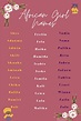 174 African Girl Names And Meanings - Kidzable
