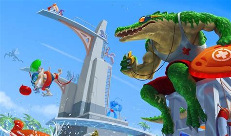 Pool Party Renekton Skin By Riot See How Many Champs You Can Spot In