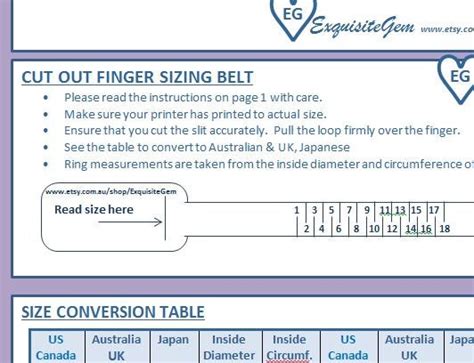 Digital Ring Size Tool Printable Ring Size Chart Pdf Ring
