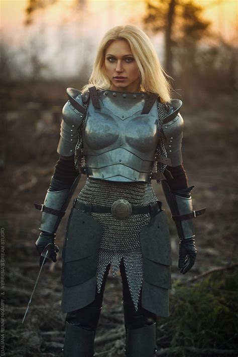 дева воительница Medieval Woman Female Armor Female Knight