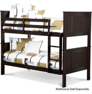 Shoppers can buy pieces separately or purchase sets with extras like dressers and nightstands. Twin Bunk Bed - Art Van Furniture