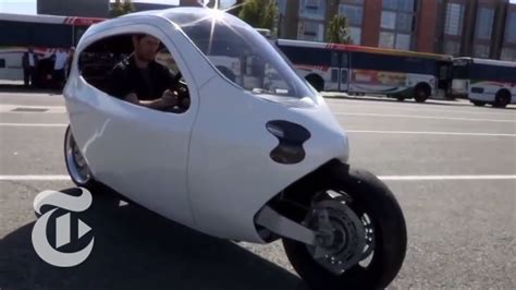 The Self Balancing Electric Motorcycle Of The Future The New York