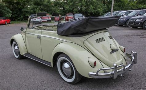 Classic Convertible 1958 Volkswagen Beetle Karmann Kabriolett Barn Finds