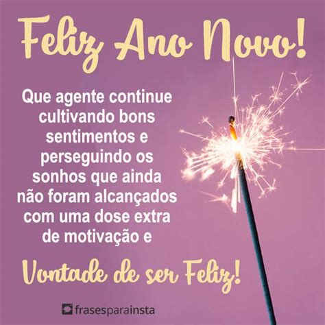 50 Frases De Ano Novo Feliz 2024 Frases Para Instagram