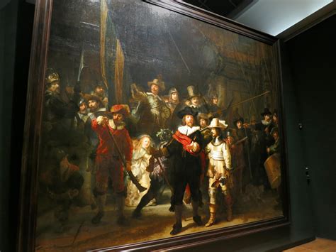 Rembrandts Painting Night Watch Back In Amsterdam ‹ Out Of The