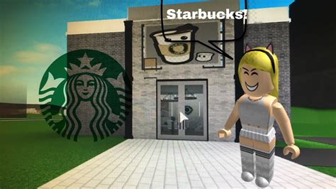 The Best Starbucks In Bloxburg Welcome To Bloxburg Youtube