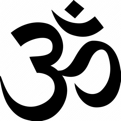 Aum Hindu Hinduism Meditation Om Religion Yoga Icon Download On
