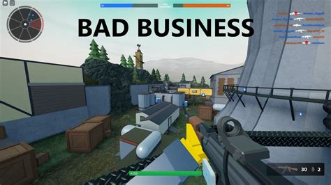 Dominating In Roblox Bad Business Youtube