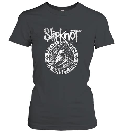 Slipknot Iowa Skull 1995 T Shirt Women T Shirt