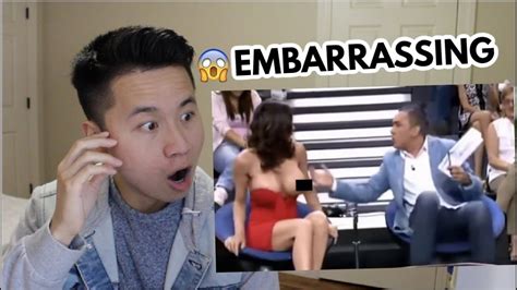 Most Embarrassing Moment Caught On Live Tv Reaction Youtube