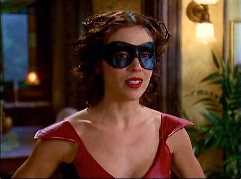 Charmed Tv Phoebes Super Hero Mask Alyssa Milano