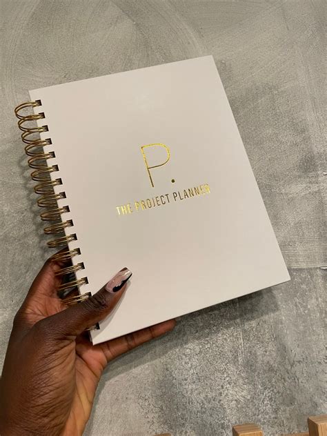 Project Planner 2023 Nude Spiral Bound Etsy