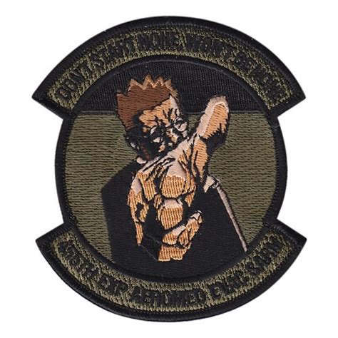455 Eaes Dont Stare Subdued Patch 455th Expeditionary Aeromedical