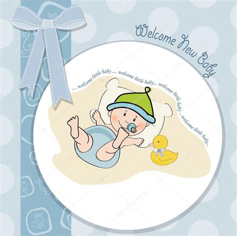 Welcome Baby Card Stock Vector Image By ©claudiabalasoiu 37764019