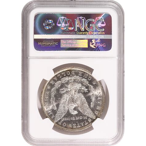 Certified Morgan Silver Dollar 1885 O Ms62pl Ngc Golden Eagle Coins