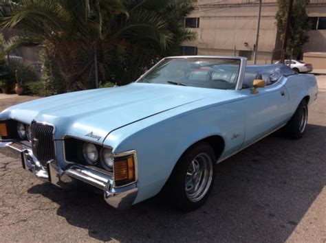 1972 Mercury Cougar Xr7 Convertible Los Angeles Ca Owned Hot Rod Muscle