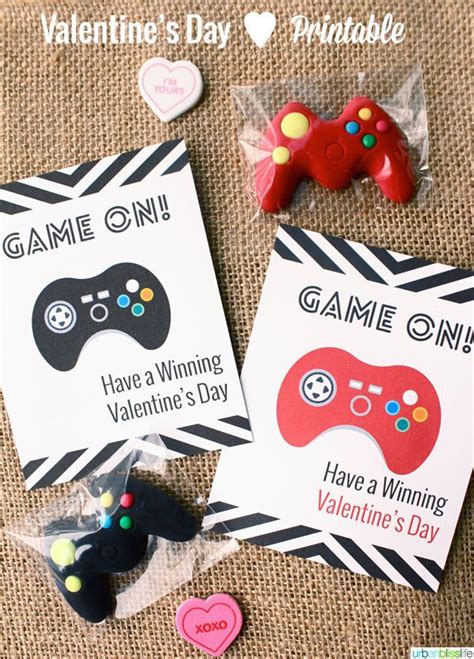 Game On Valentines Day Card Printables Free Valentines Day Cards