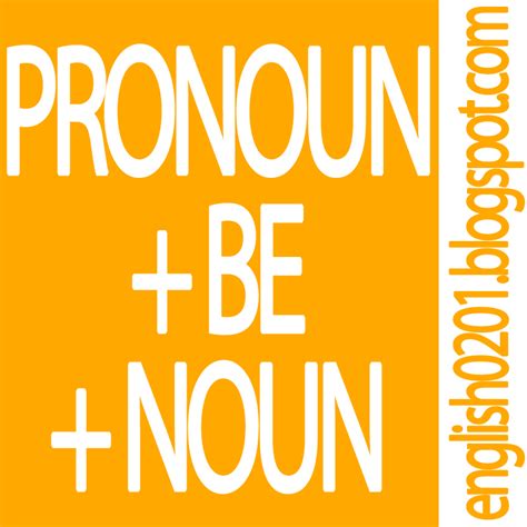 Pronoun ~ English 0201