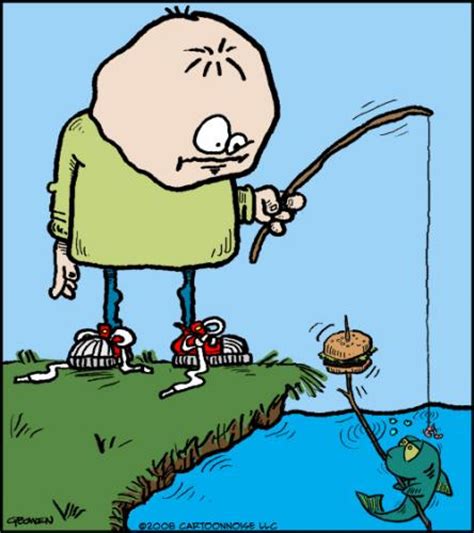 Fishing By Gbowen Sports Cartoon Toonpool
