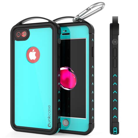 Iphone 7 Waterproof Case Punkcase Alpine Series Teal Heavy Duty Ar